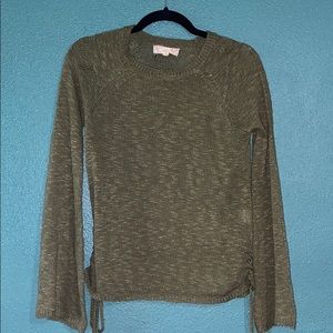 Pink Republic sweater with side ties